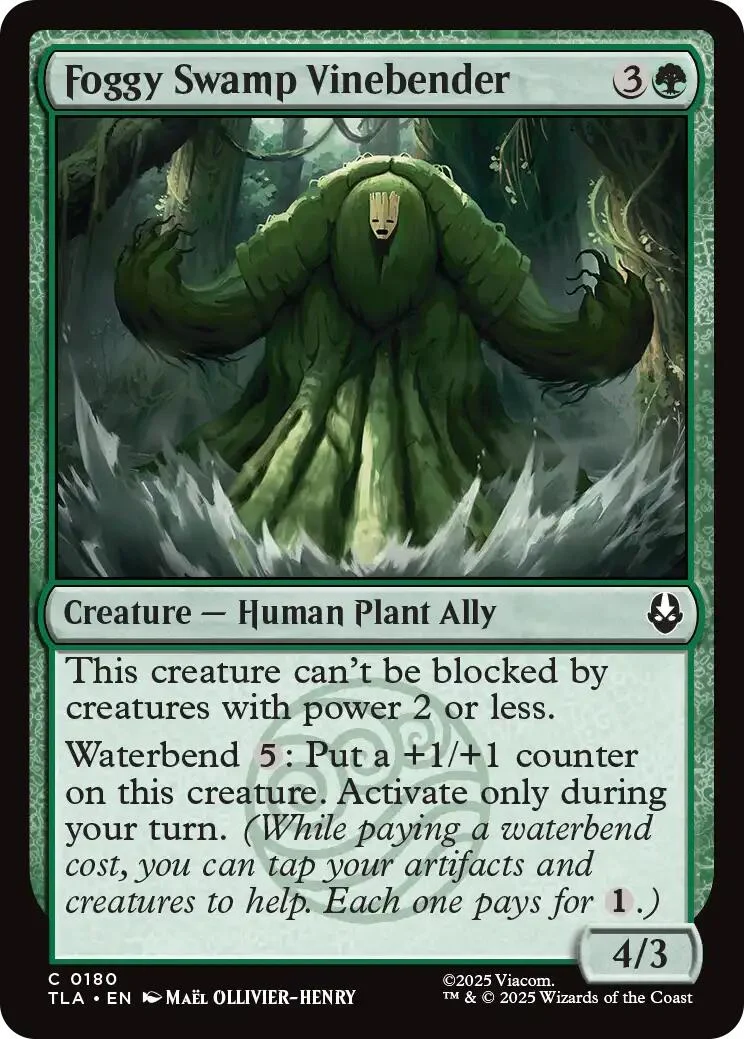 Foggy Swamp Vinebender (180) (Avatar: The Last Airbender)