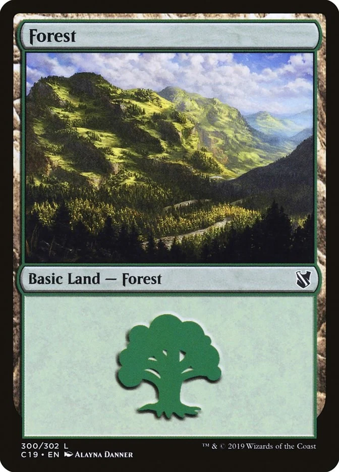 Forest (300) (300) (Commander 2019)