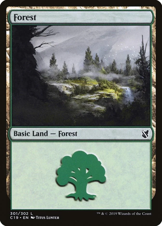 Forest (301) (301) (Commander 2019)