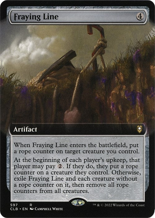 Fraying Line (Extended Art) (597)