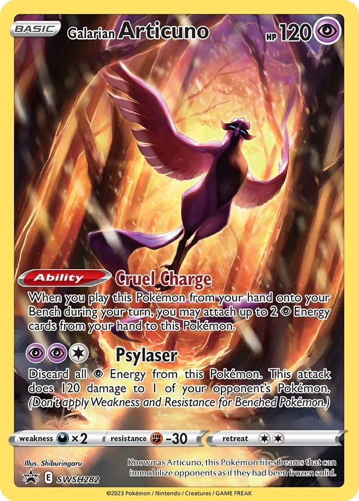 Galarian Articuno - SWSH282 (SWSH282) (SWSH: Sword & Shield Promo Cards)