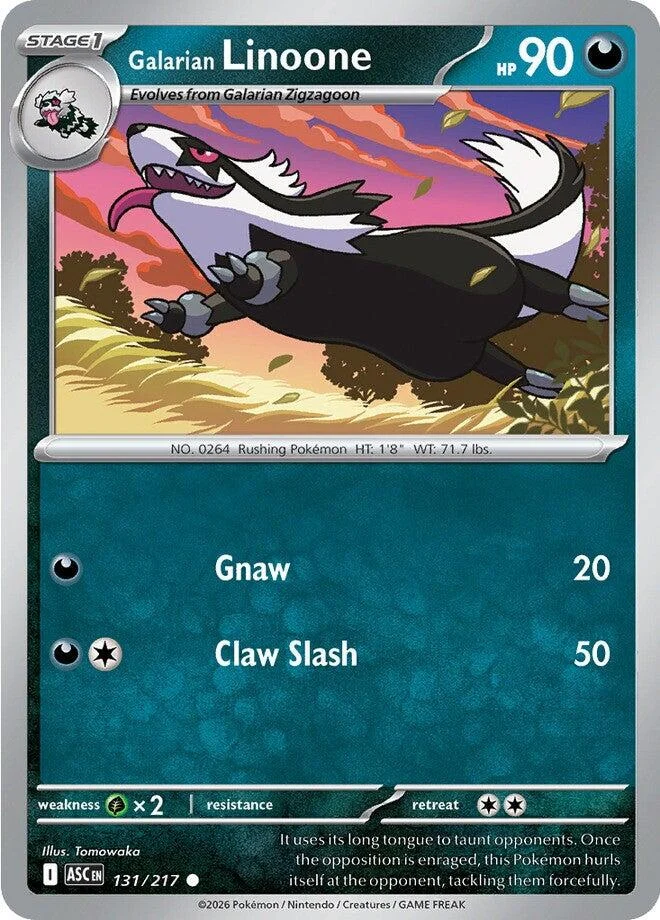 Galarian Linoone (131/217) (ME: Ascended Heroes)