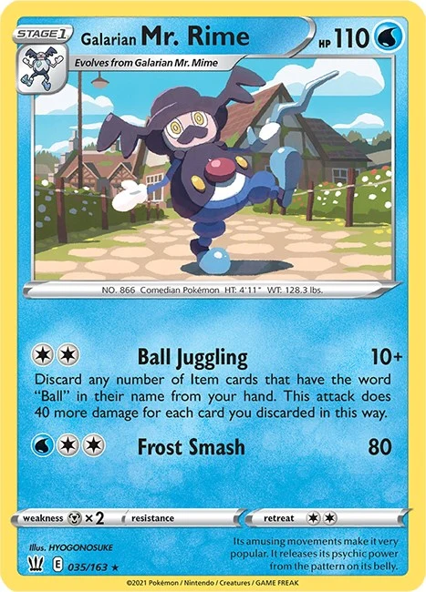 Galarian Mr. Rime (035/163) (SWSH05: Battle Styles)