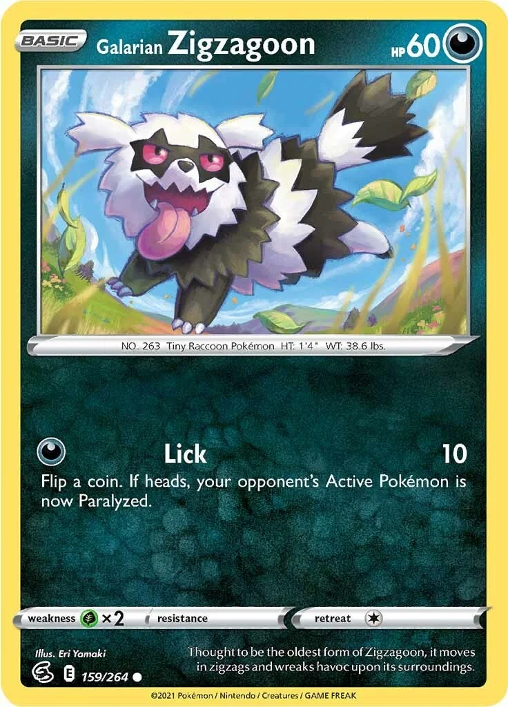 Galarian Zigzagoon (159/264)