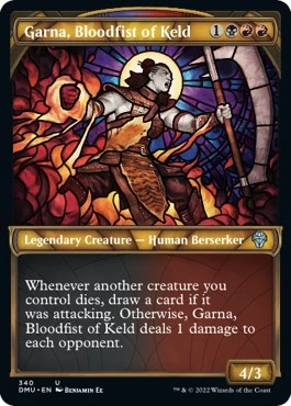 Garna, Bloodfist of Keld (Textured Foil) (340)