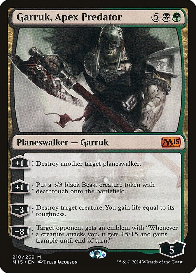 Garruk, Apex Predator (210) (Magic 2015 (M15))