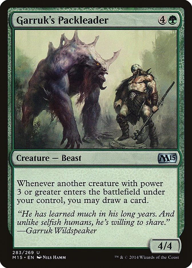 Garruk's Packleader (283) (Magic 2015 (M15))