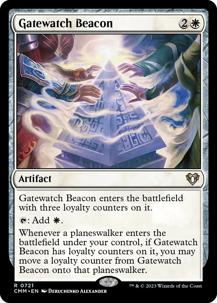 Gatewatch Beacon (721) (Commander Masters)