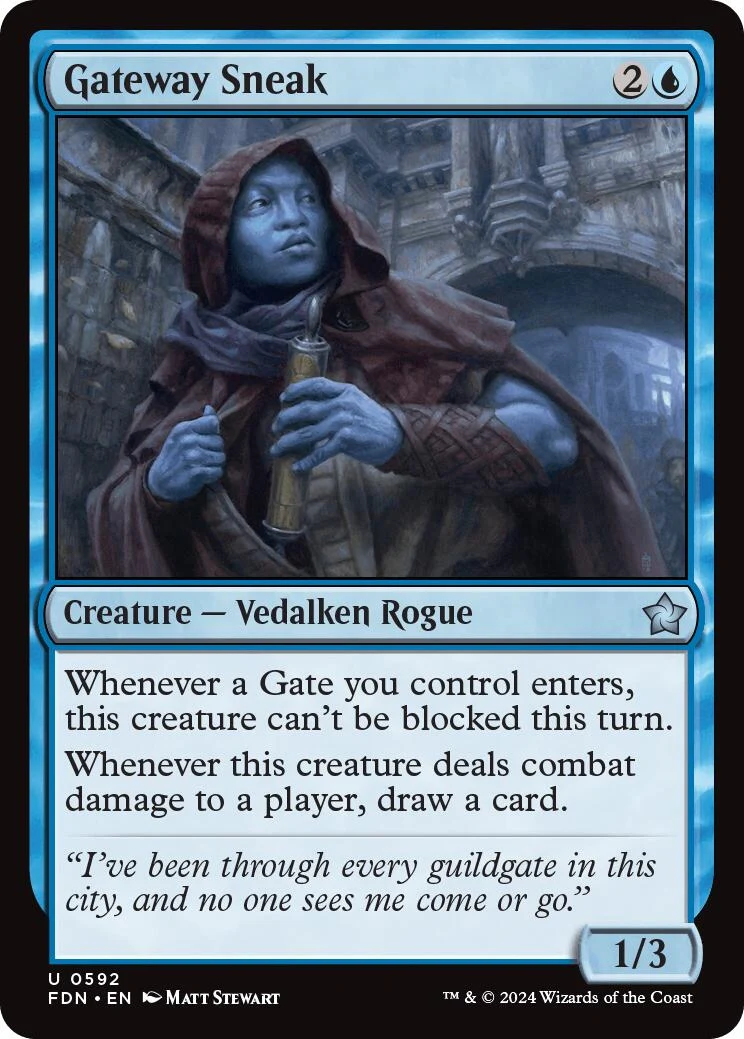Gateway Sneak (592) (Foundations)