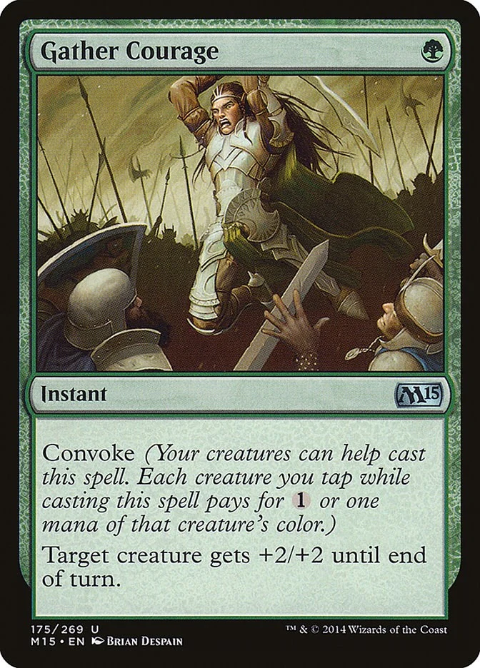Gather Courage (175) (Magic 2015 (M15))