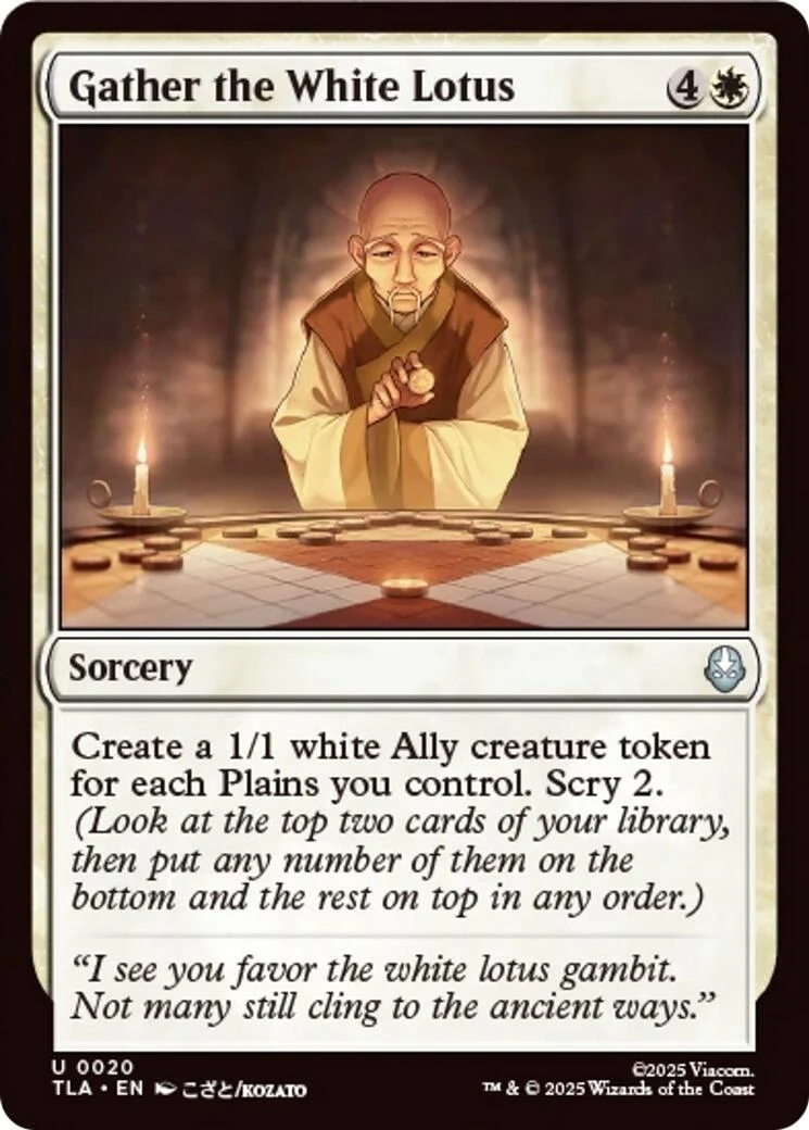 Gather the White Lotus (20) (Avatar: The Last Airbender)