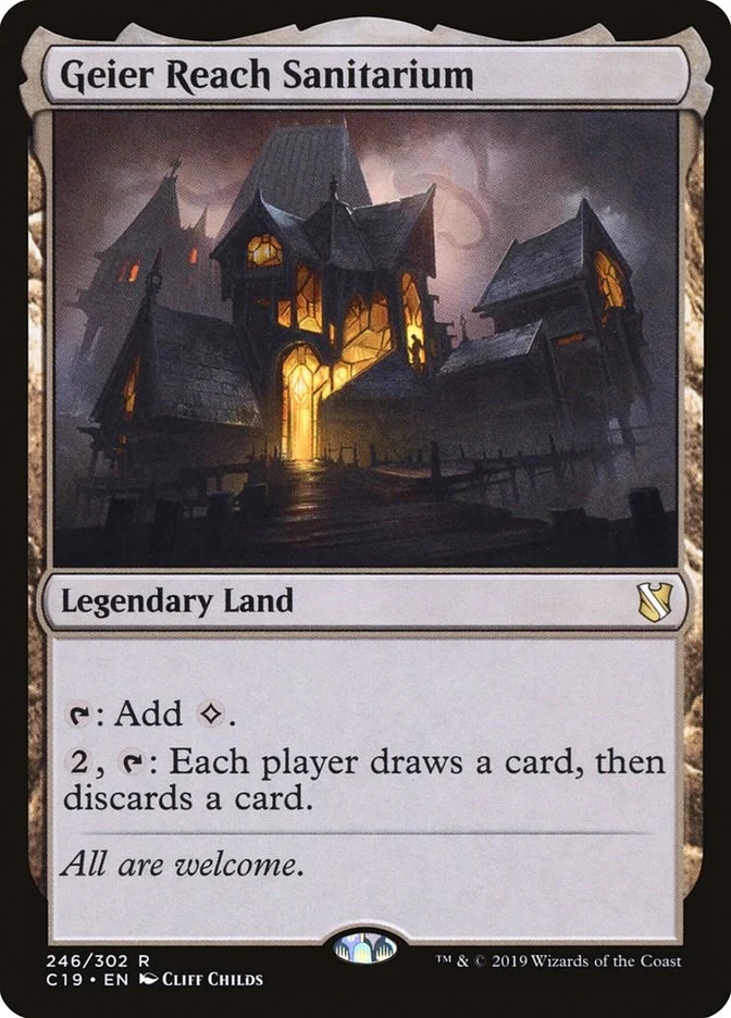 Geier Reach Sanitarium (246) (Commander 2019)