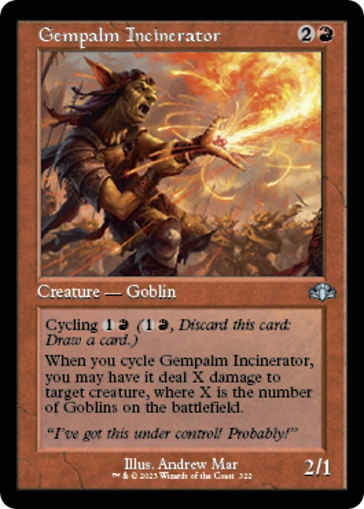 Gempalm Incinerator (Retro Frame) (322)