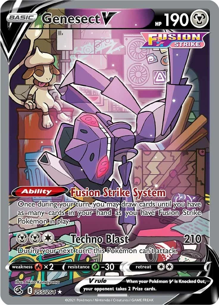 Genesect V (Alternate Full Art) (255/264)