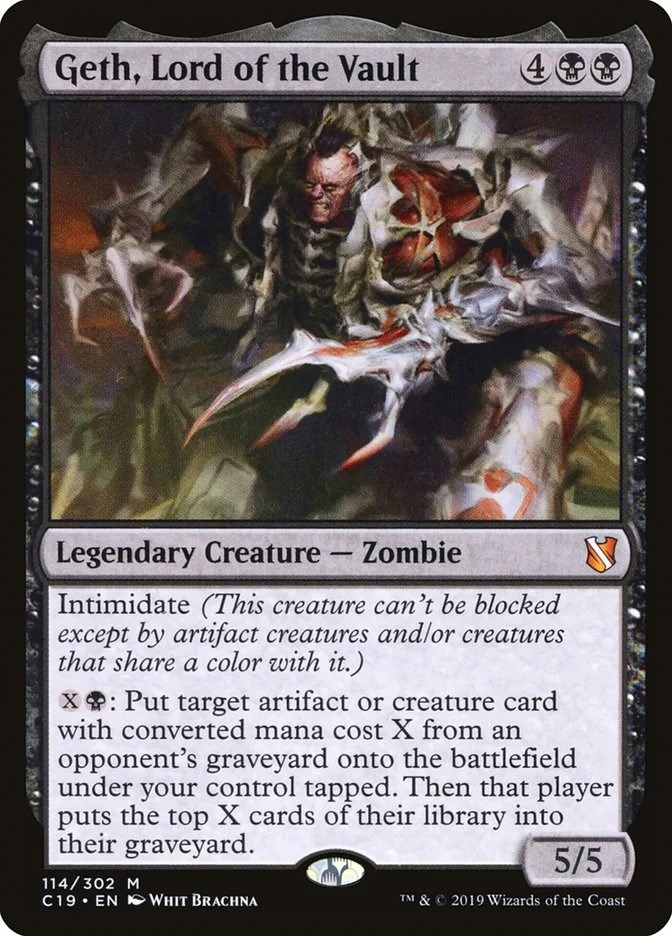Geth, Lord of the Vault (114) (Commander 2019)