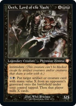 Geth, Lord of the Vault (Retro Frame) (107)