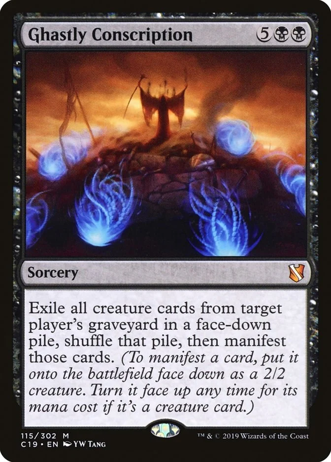 Ghastly Conscription (115) (Commander 2019)