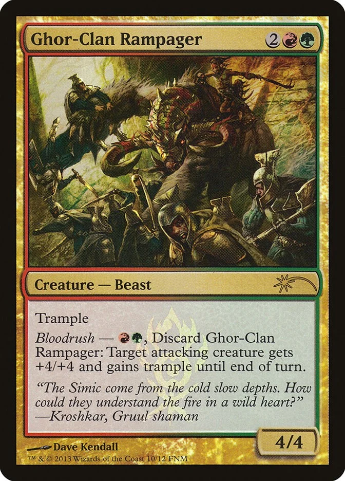 Ghor-Clan Rampager (10) (FNM Promos)