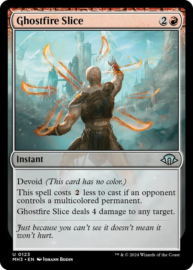 Ghostfire Slice (123) (Modern Horizons 3)