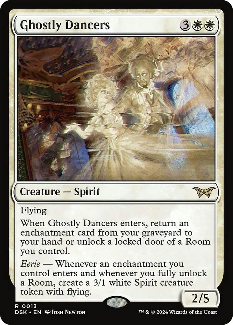 Ghostly Dancers (13) (Duskmourn: House of Horror)