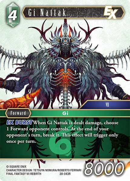 Gi Nattak EX (28-043R) (Dreamlike Oceans)