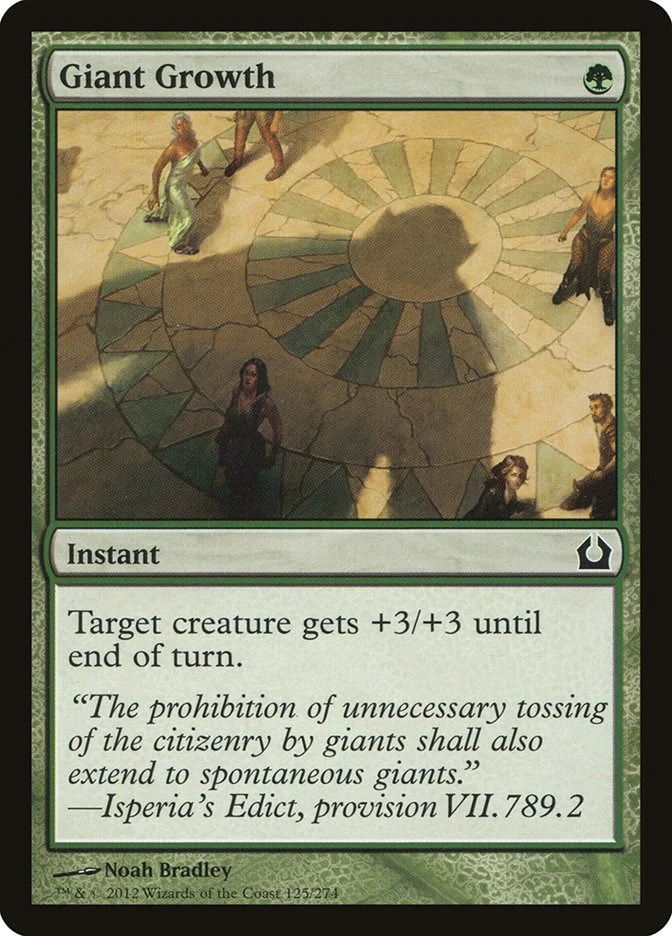 Giant Growth (125) (Return to Ravnica)