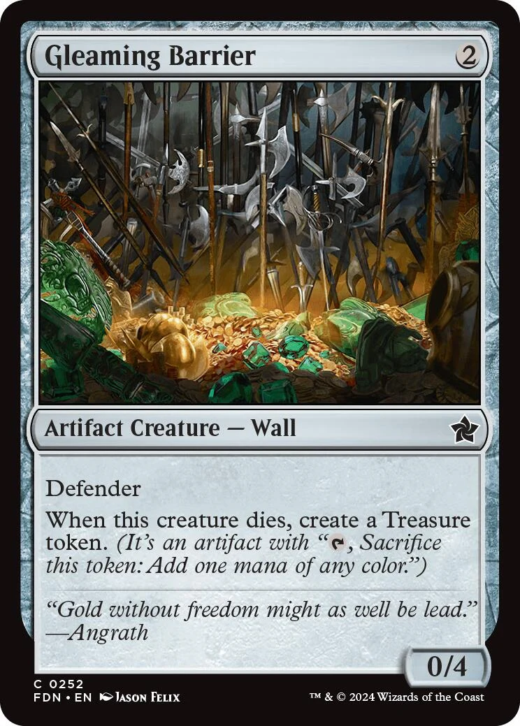 Gleaming Barrier (252) (Foundations)