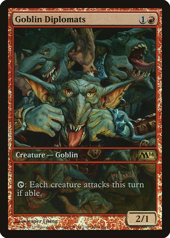 Goblin Diplomats (141) (Game Day & Store Championship Promos)