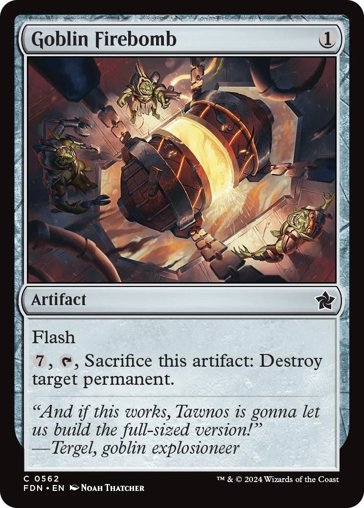 Goblin Firebomb (562) (Foundations)