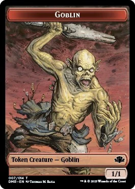 Goblin // Marit Lage Double-Sided Token (7 // 4)