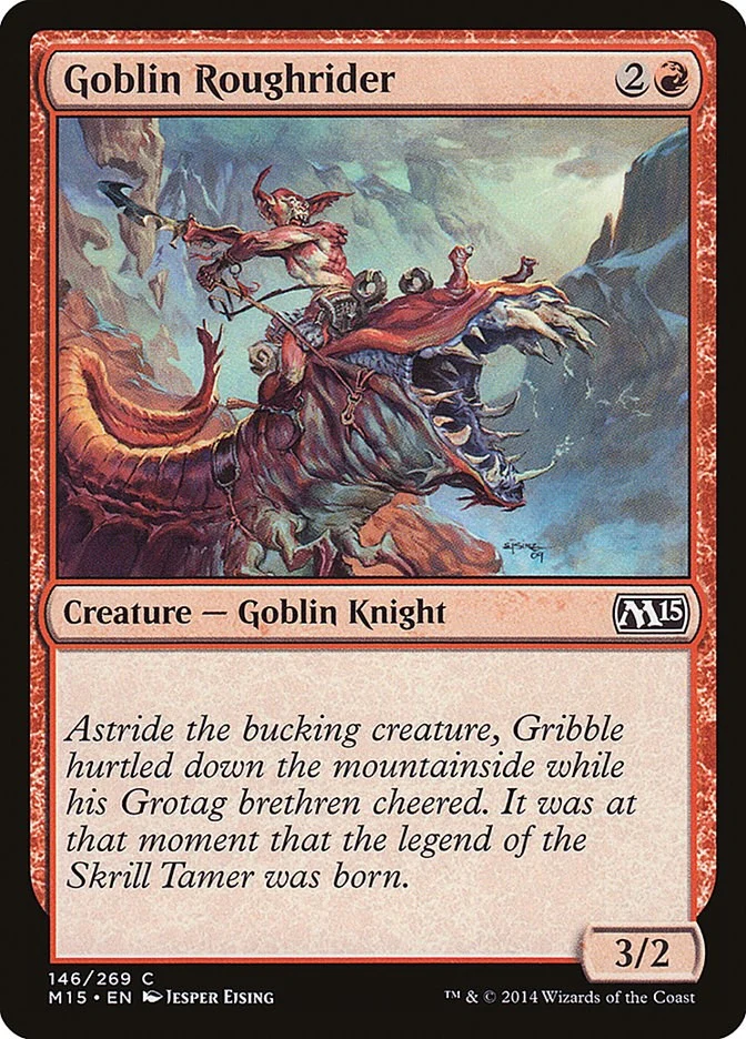Goblin Roughrider (146) (Magic 2015 (M15))