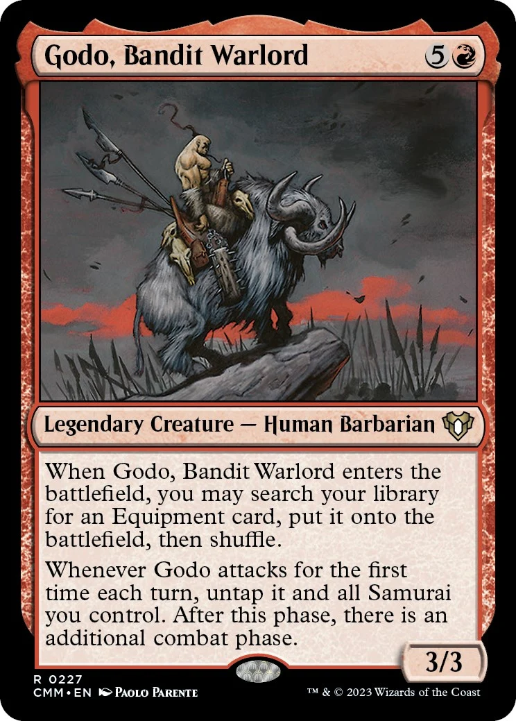 Godo, Bandit Warlord (227) (Commander Masters)