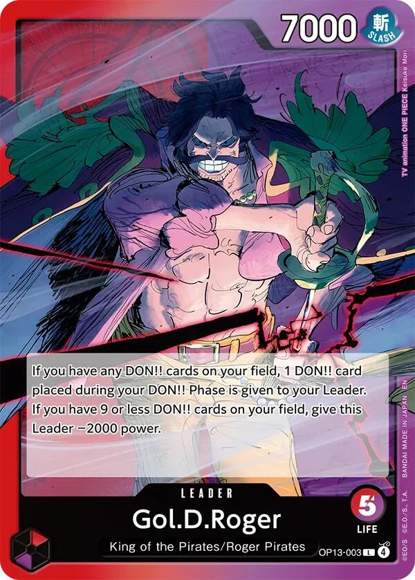 Gol.D.Roger (003) (OP13-003) (Carrying On His Will)
