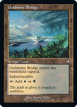 Goldmire Bridge (Retro Frame) (186)