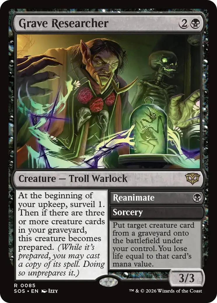 Grave Researcher (85) (Secrets of Strixhaven)