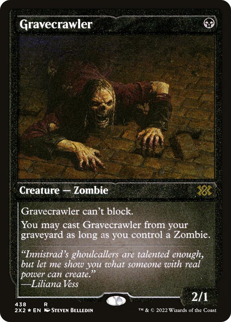Gravecrawler (Foil Etched) (438)