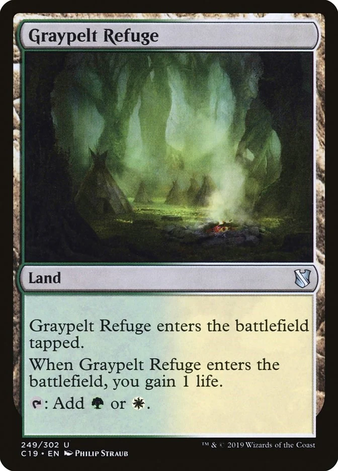 Graypelt Refuge (249) (Commander 2019)