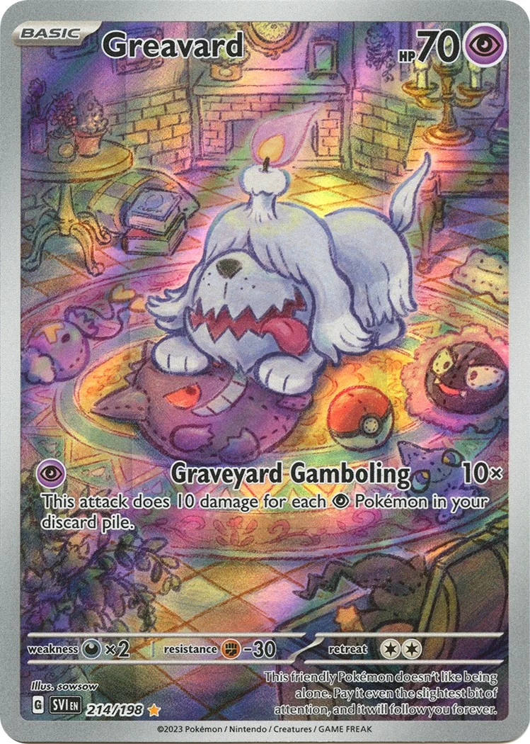 Greavard (214/198) (SV01: Scarlet & Violet Base Set)