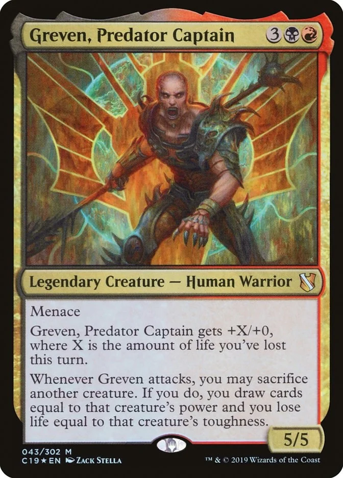 Greven, Predator Captain (43) (Commander 2019)