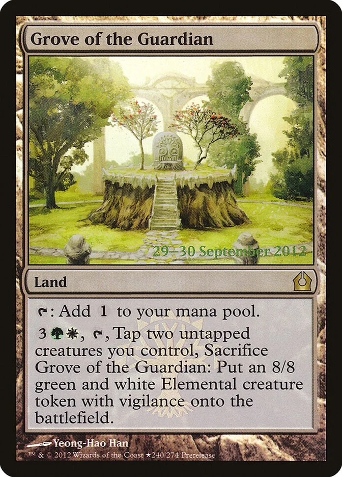 Grove of the Guardian (240) (Prerelease Cards)