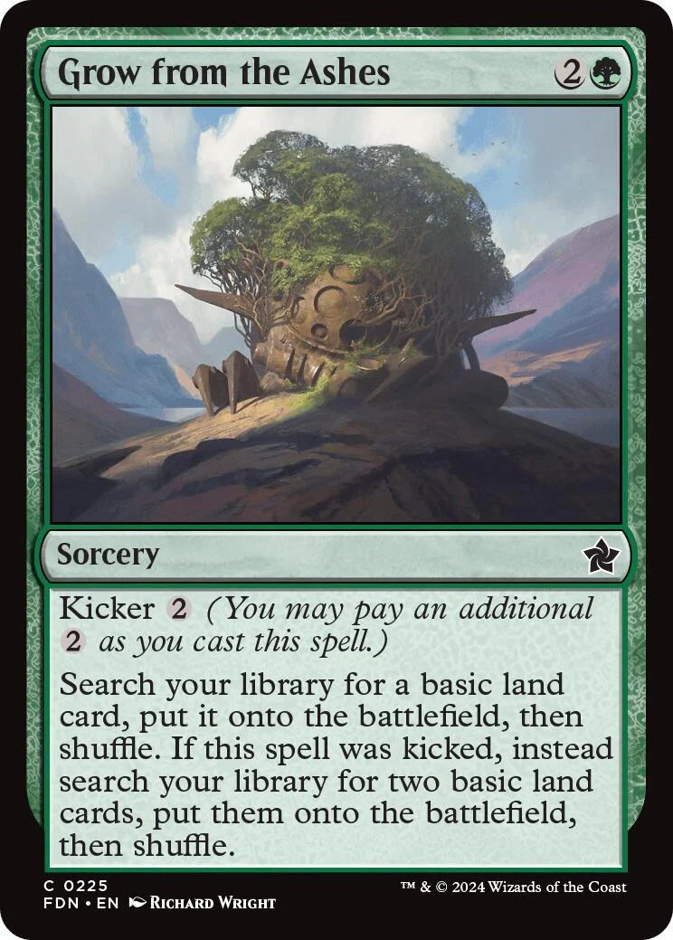 Grow from the Ashes (225) (Foundations)