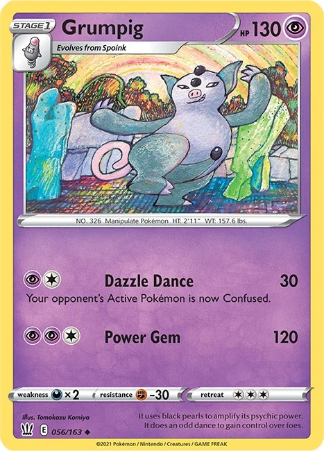 Grumpig (056/163) (SWSH05: Battle Styles)