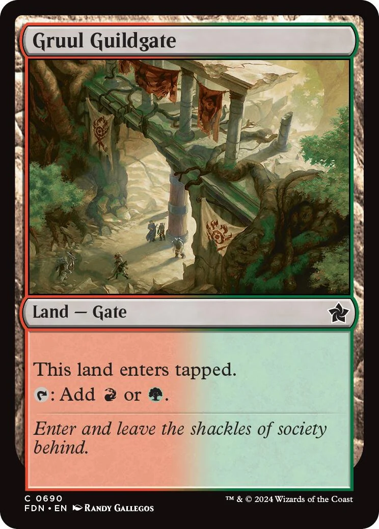 Gruul Guildgate (690) (Foundations)