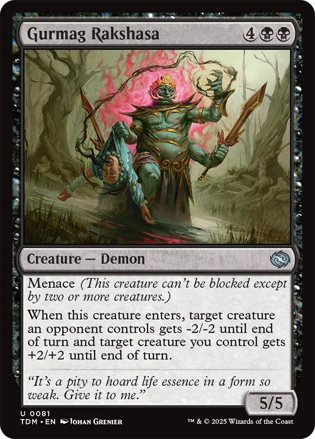Gurmag Rakshasa (81) (Tarkir: Dragonstorm)