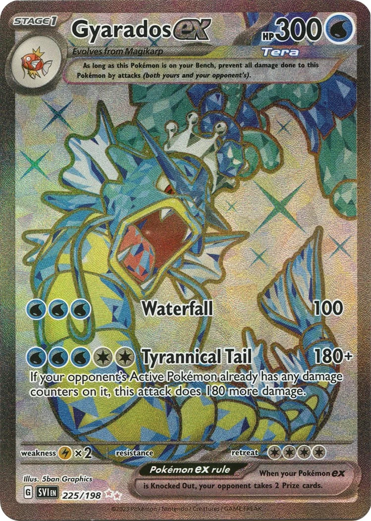 Gyarados ex (225/198) (SV01: Scarlet & Violet Base Set)