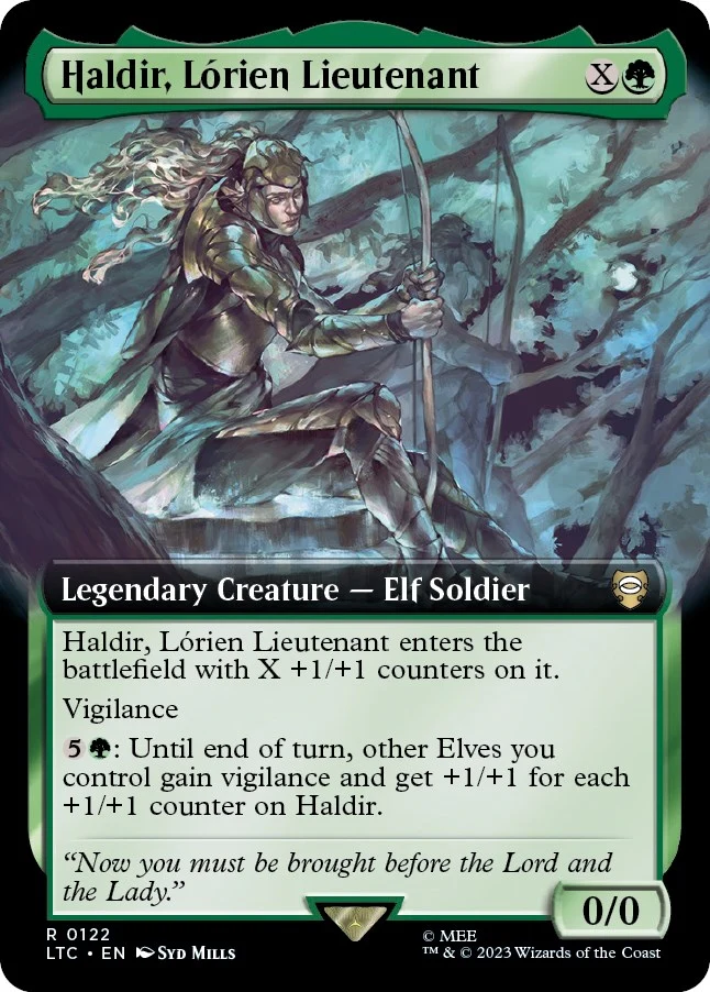 Haldir, Lorien Lieutenant (Extended Art) (122)