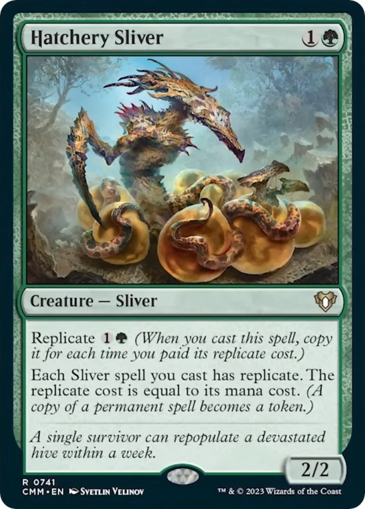 Hatchery Sliver (741) (Commander Masters)