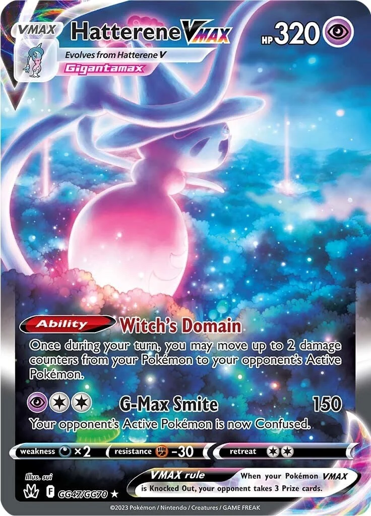 Hatterene VMAX (GG47/GG70) (Crown Zenith: Galarian Gallery)