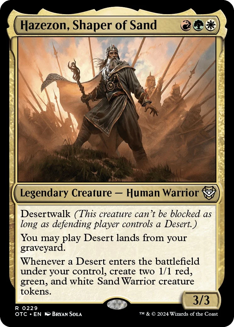 Hazezon, Shaper of Sand (229)