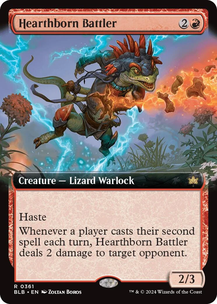Hearthborn Battler (Extended Art) (361)
